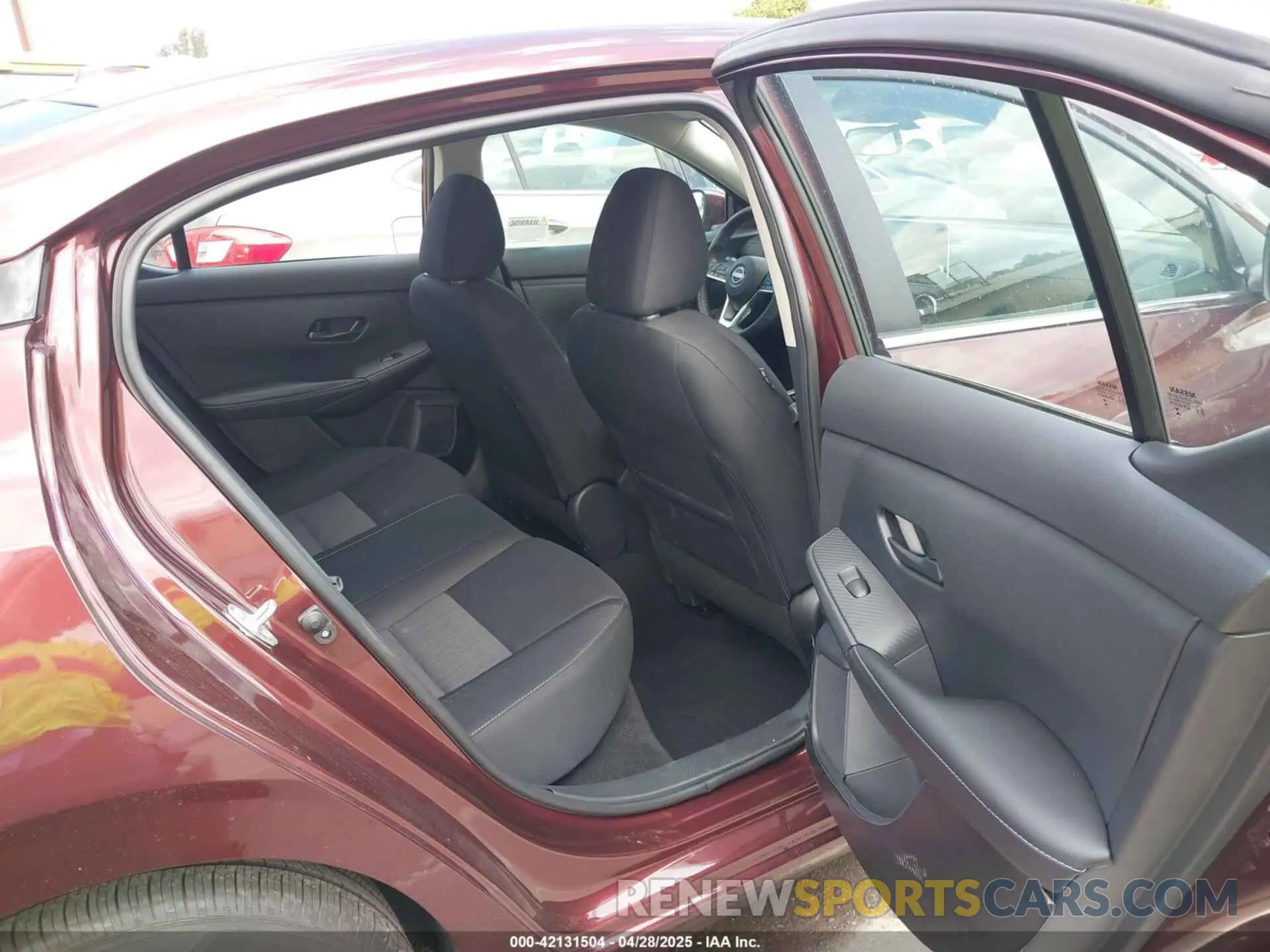 8 Photograph of a damaged car 3N1AB8CV7SY237813 NISSAN SENTRA 2025
