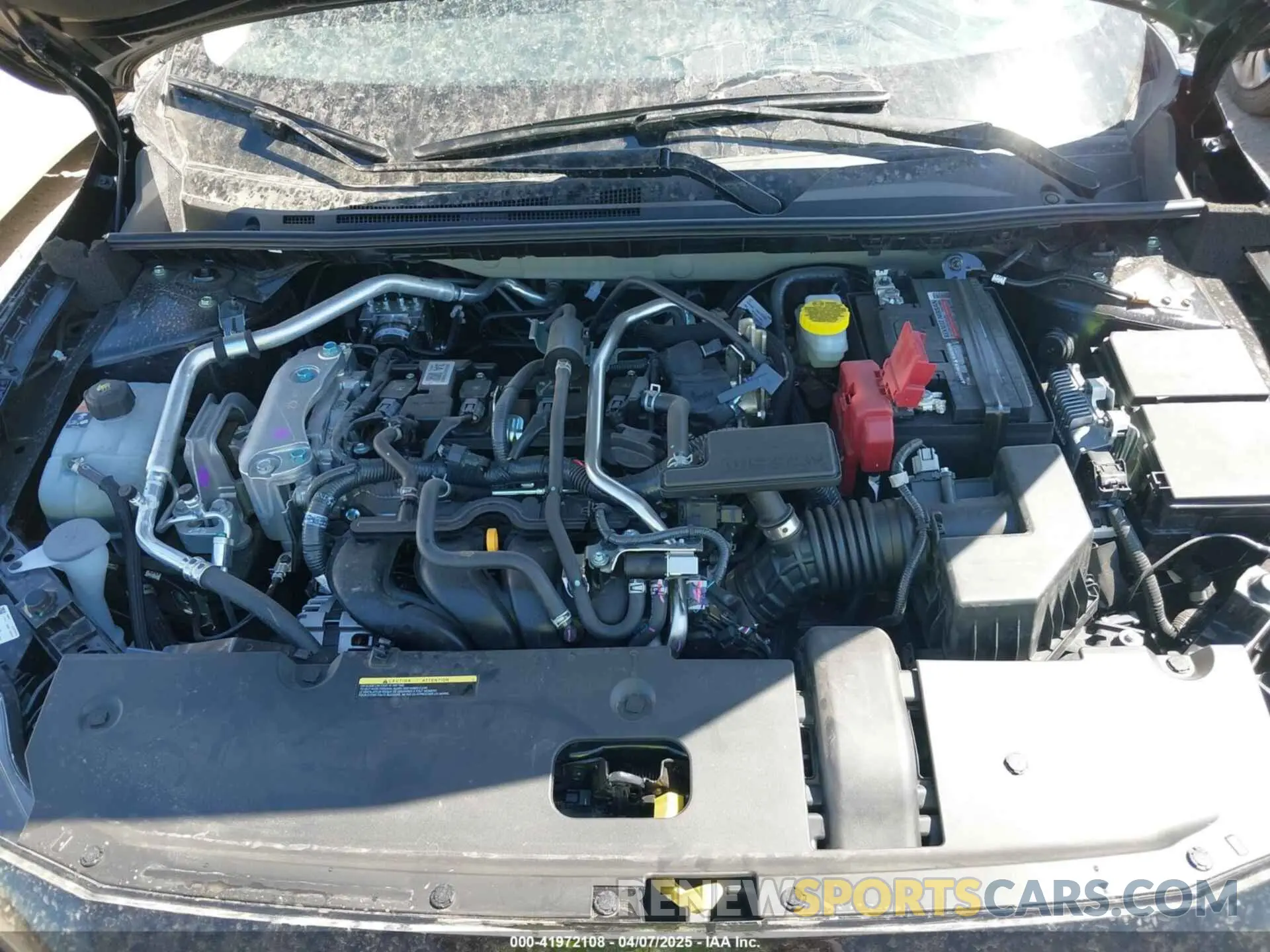 10 Photograph of a damaged car 3N1AB8CV7SY312199 NISSAN SENTRA 2025