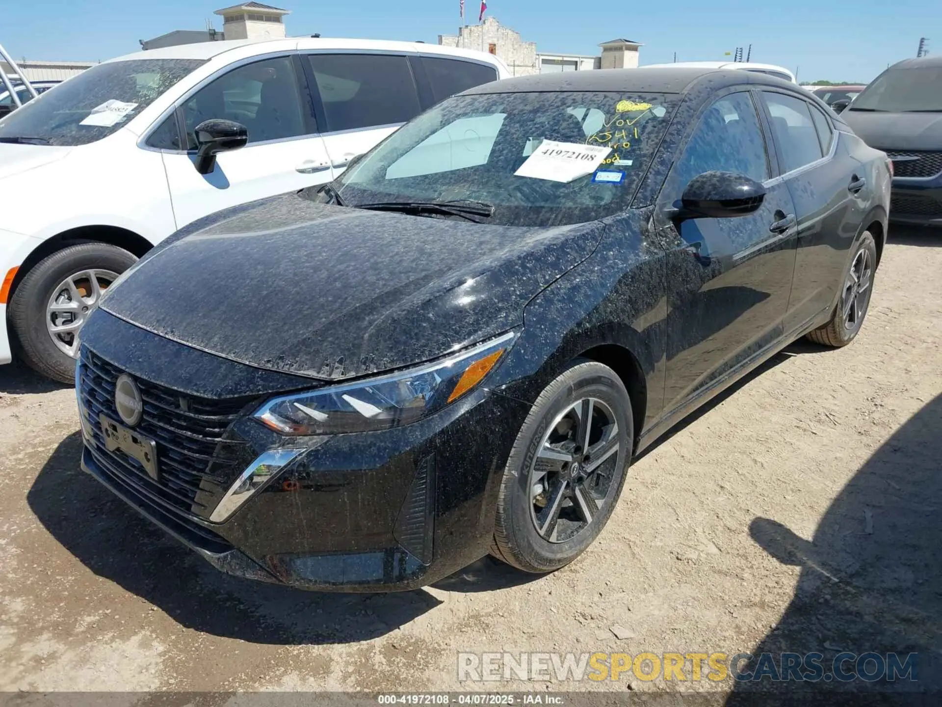 2 Photograph of a damaged car 3N1AB8CV7SY312199 NISSAN SENTRA 2025
