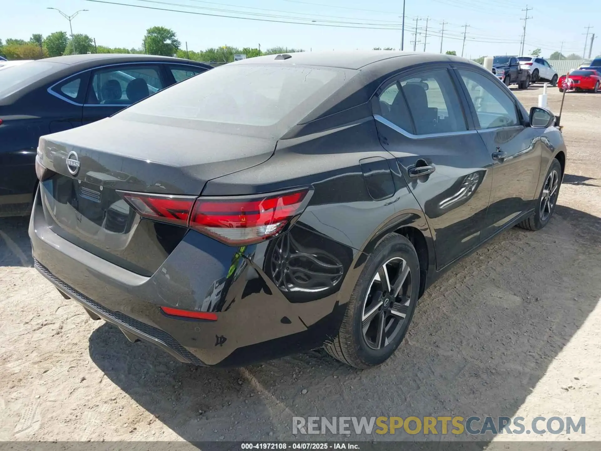 4 Photograph of a damaged car 3N1AB8CV7SY312199 NISSAN SENTRA 2025
