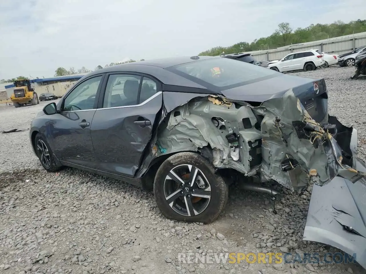 2 Photograph of a damaged car 3N1AB8CV8SY234225 NISSAN SENTRA 2025