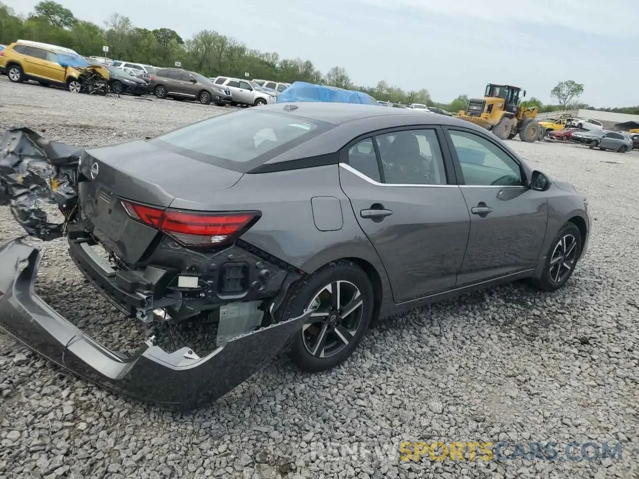 3 Photograph of a damaged car 3N1AB8CV8SY234225 NISSAN SENTRA 2025