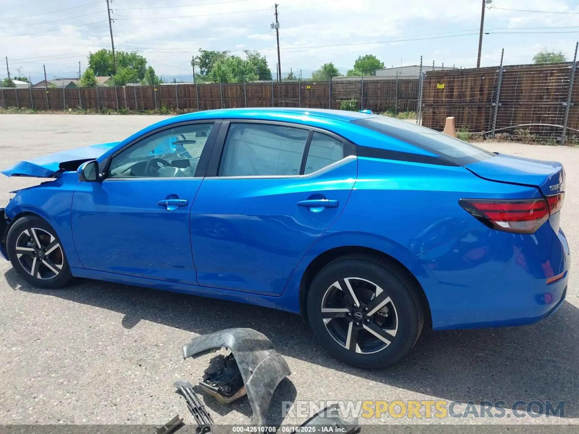 15 Photograph of a damaged car 3N1AB8CV8SY240168 NISSAN SENTRA 2025