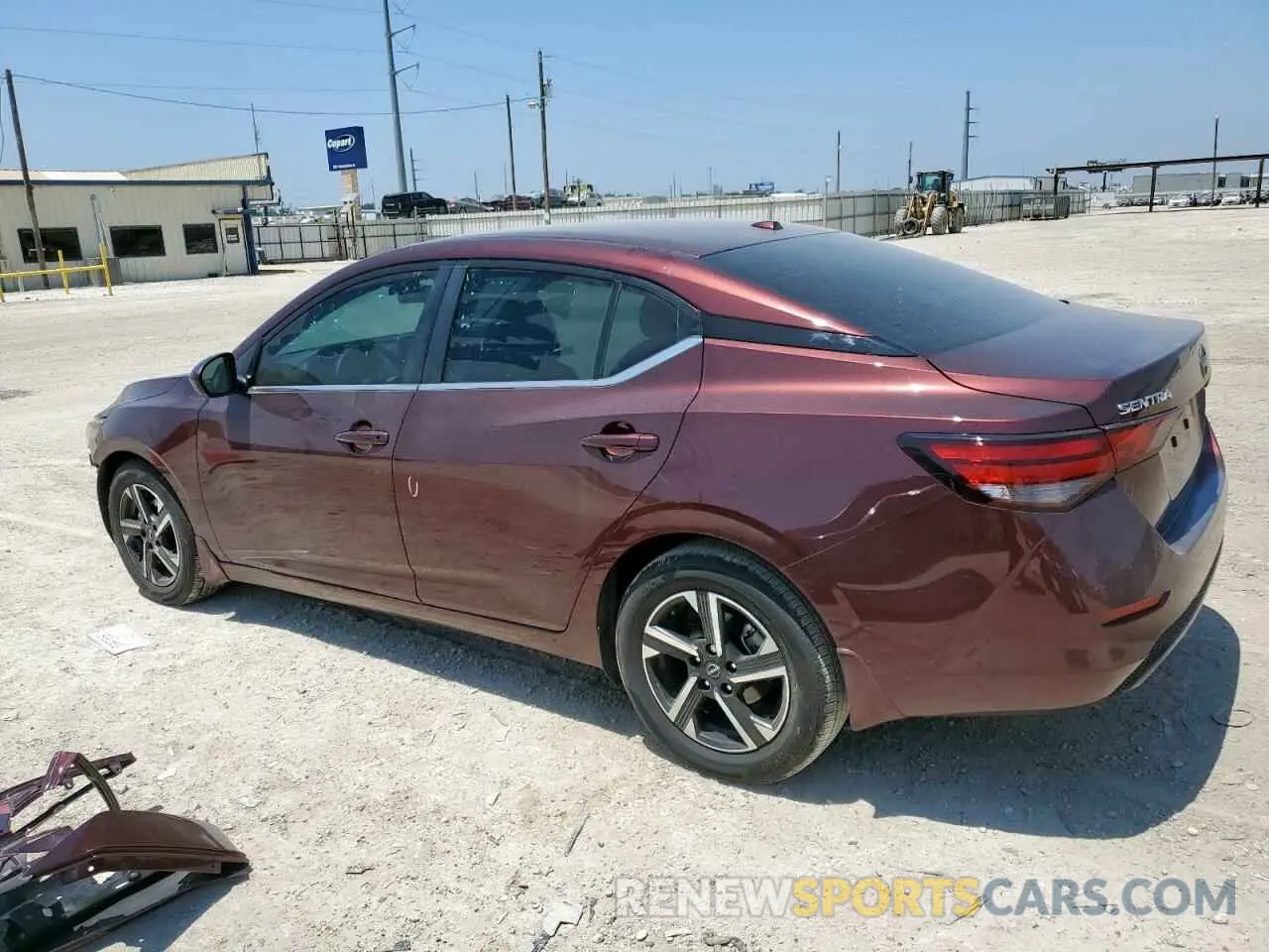 2 Photograph of a damaged car 3N1AB8CV8SY247914 NISSAN SENTRA 2025