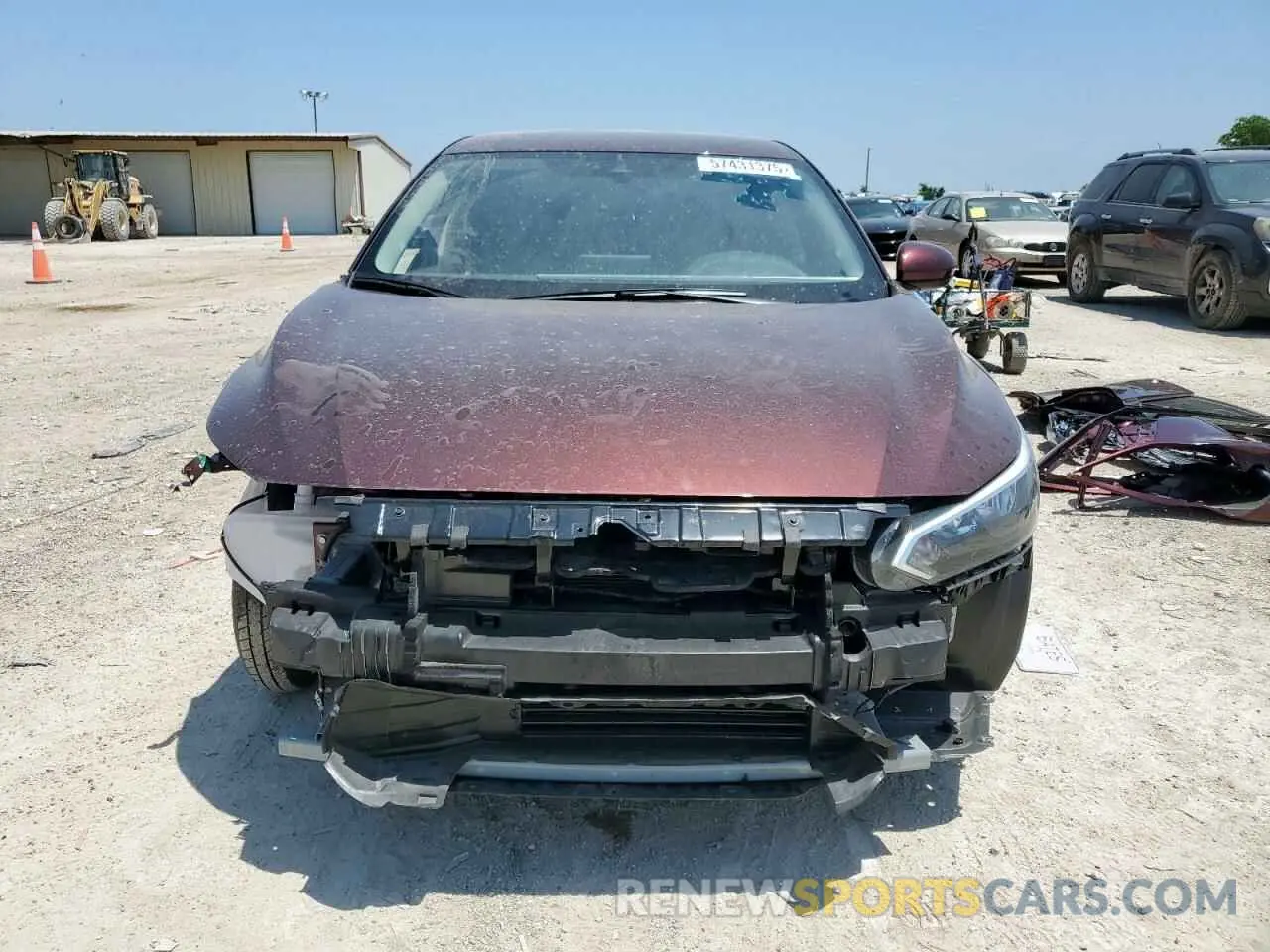 5 Photograph of a damaged car 3N1AB8CV8SY247914 NISSAN SENTRA 2025