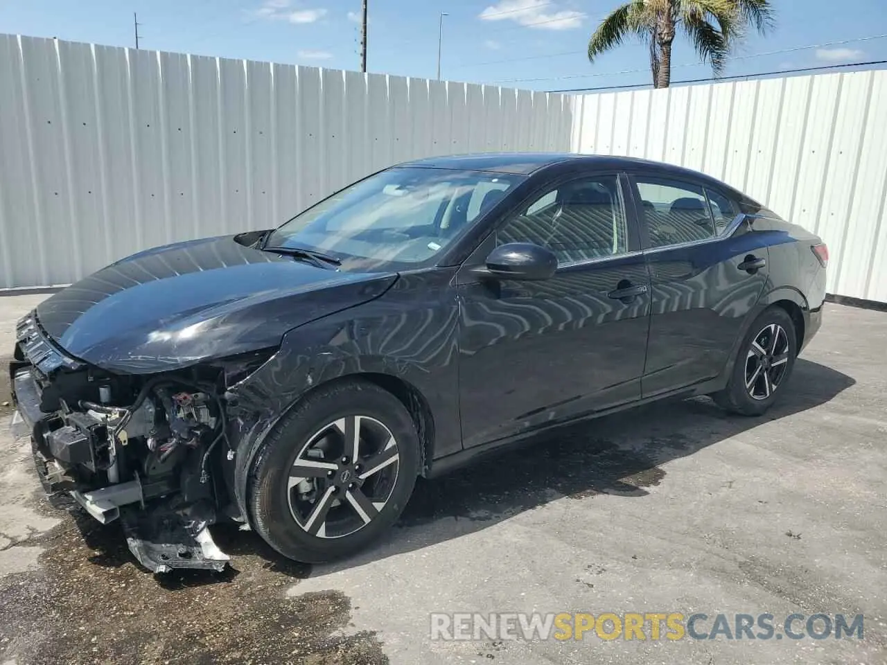 1 Photograph of a damaged car 3N1AB8CV8SY301776 NISSAN SENTRA 2025
