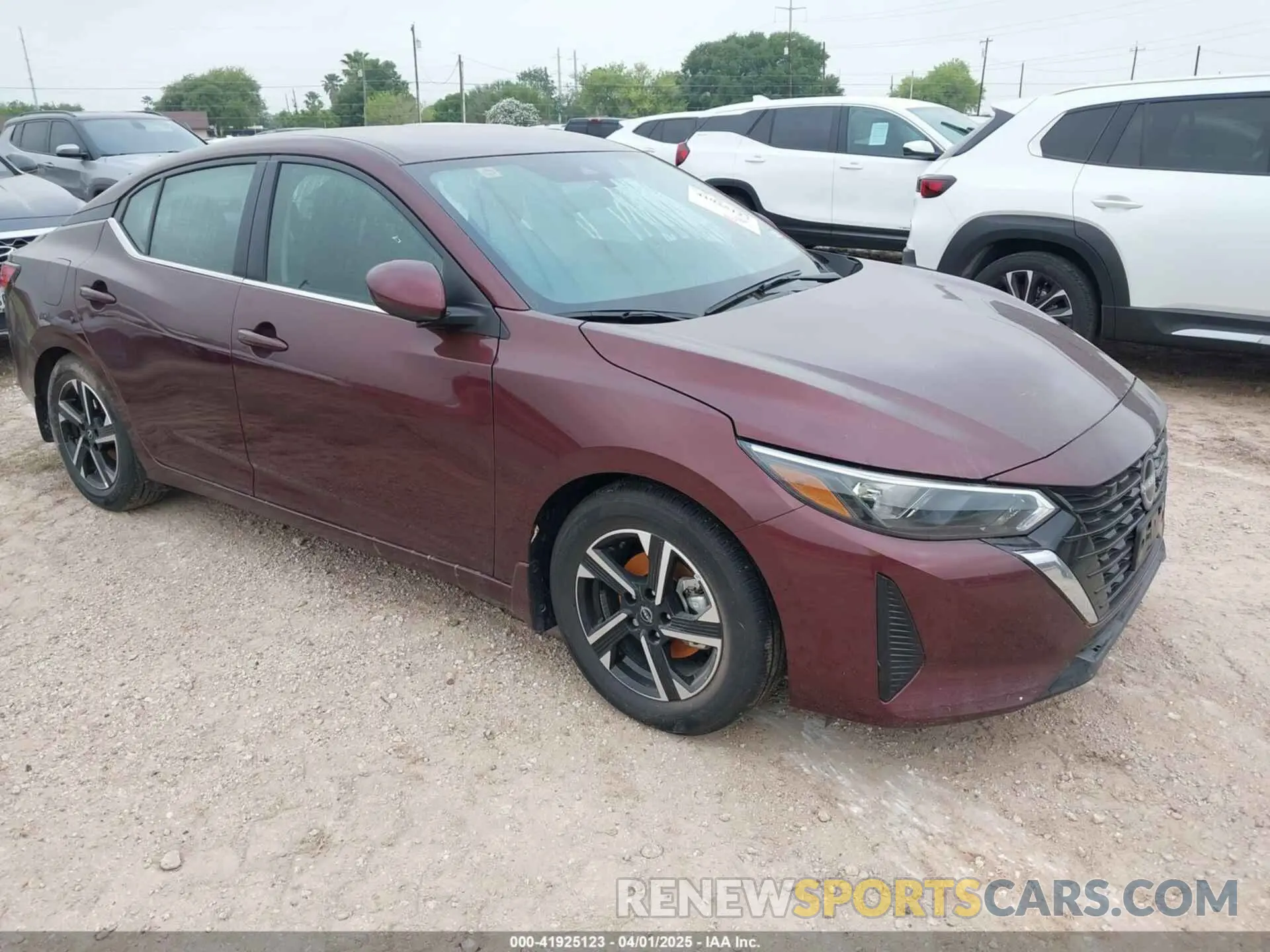 1 Photograph of a damaged car 3N1AB8CV9SY213433 NISSAN SENTRA 2025