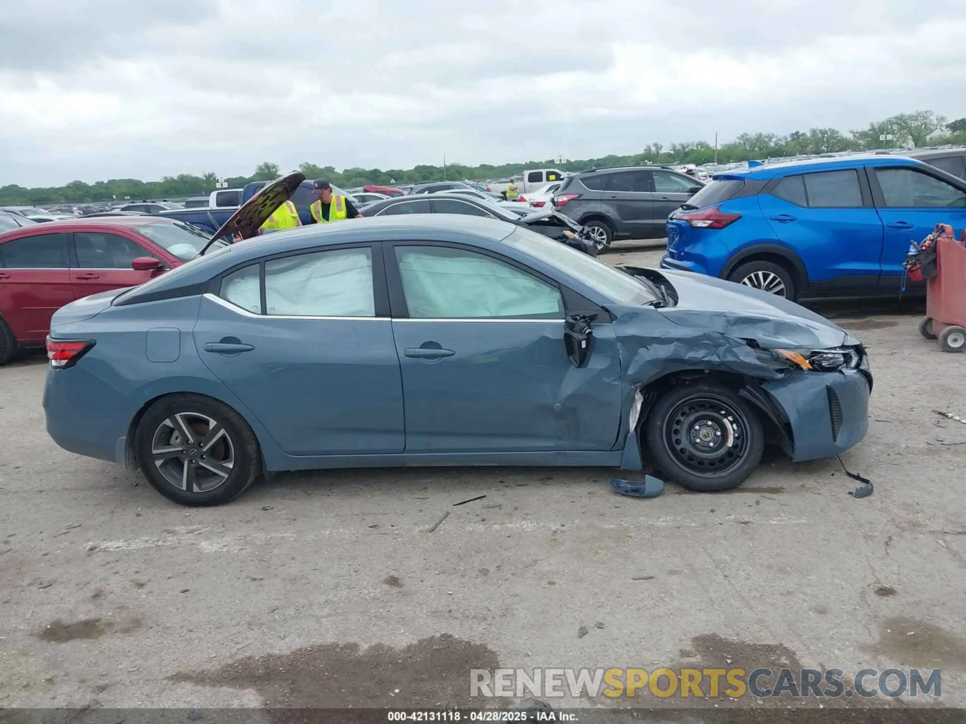 13 Photograph of a damaged car 3N1AB8CV9SY250644 NISSAN SENTRA 2025