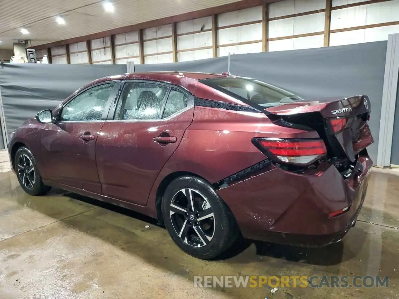2 Photograph of a damaged car 3N1AB8CV9SY302015 NISSAN SENTRA 2025