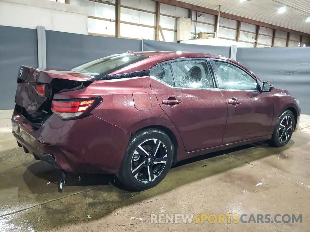 3 Photograph of a damaged car 3N1AB8CV9SY302015 NISSAN SENTRA 2025