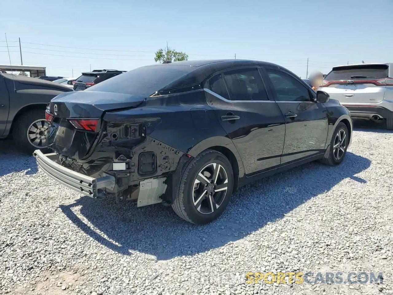 3 Photograph of a damaged car 3N1AB8CVXSY202540 NISSAN SENTRA 2025