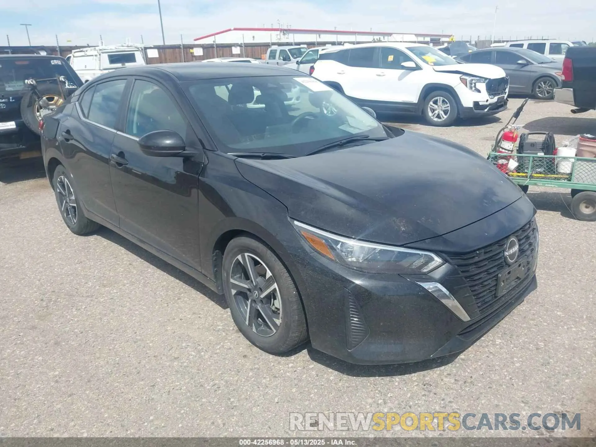 1 Photograph of a damaged car 3N1AB8CVXSY207530 NISSAN SENTRA 2025