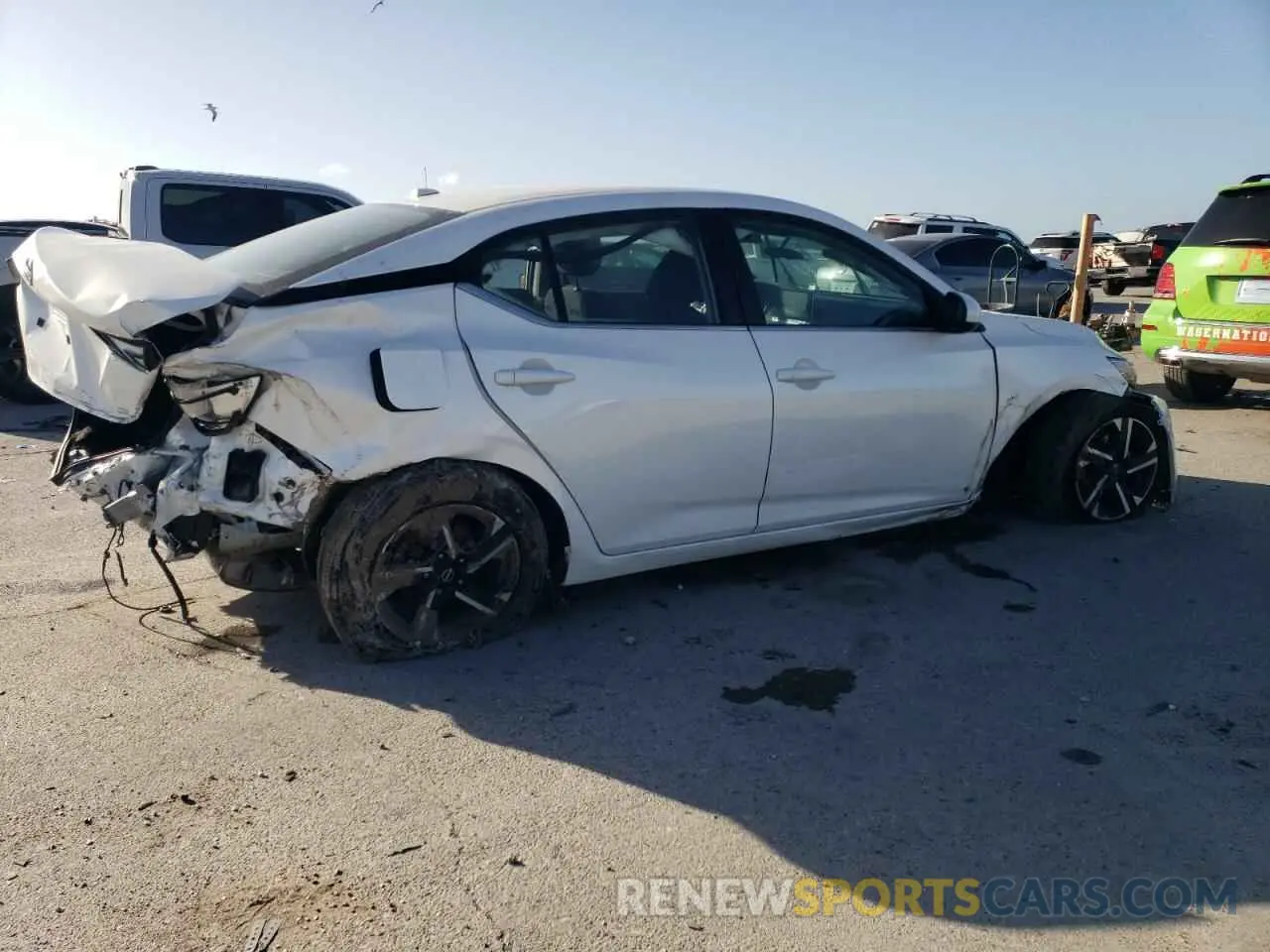 3 Photograph of a damaged car 3N1AB8CVXSY214039 NISSAN SENTRA 2025