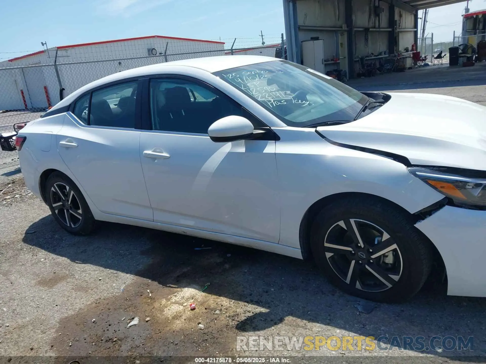 13 Photograph of a damaged car 3N1AB8CVXSY221413 NISSAN SENTRA 2025