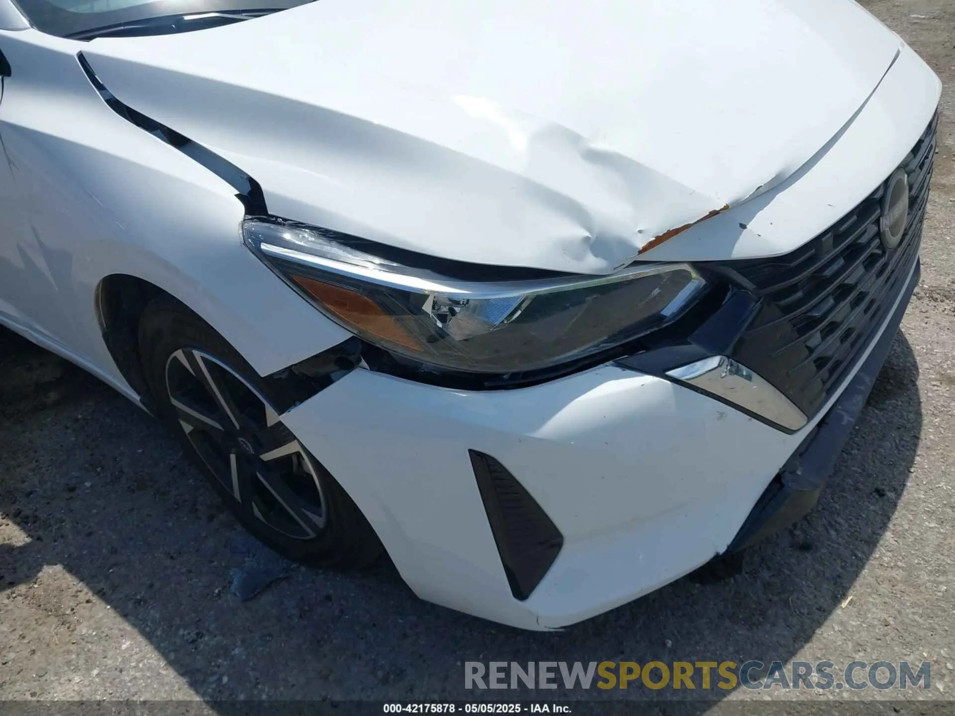 6 Photograph of a damaged car 3N1AB8CVXSY221413 NISSAN SENTRA 2025