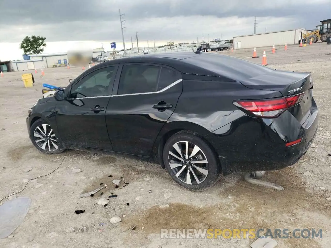 2 Photograph of a damaged car 3N1AB8CVXSY223422 NISSAN SENTRA 2025