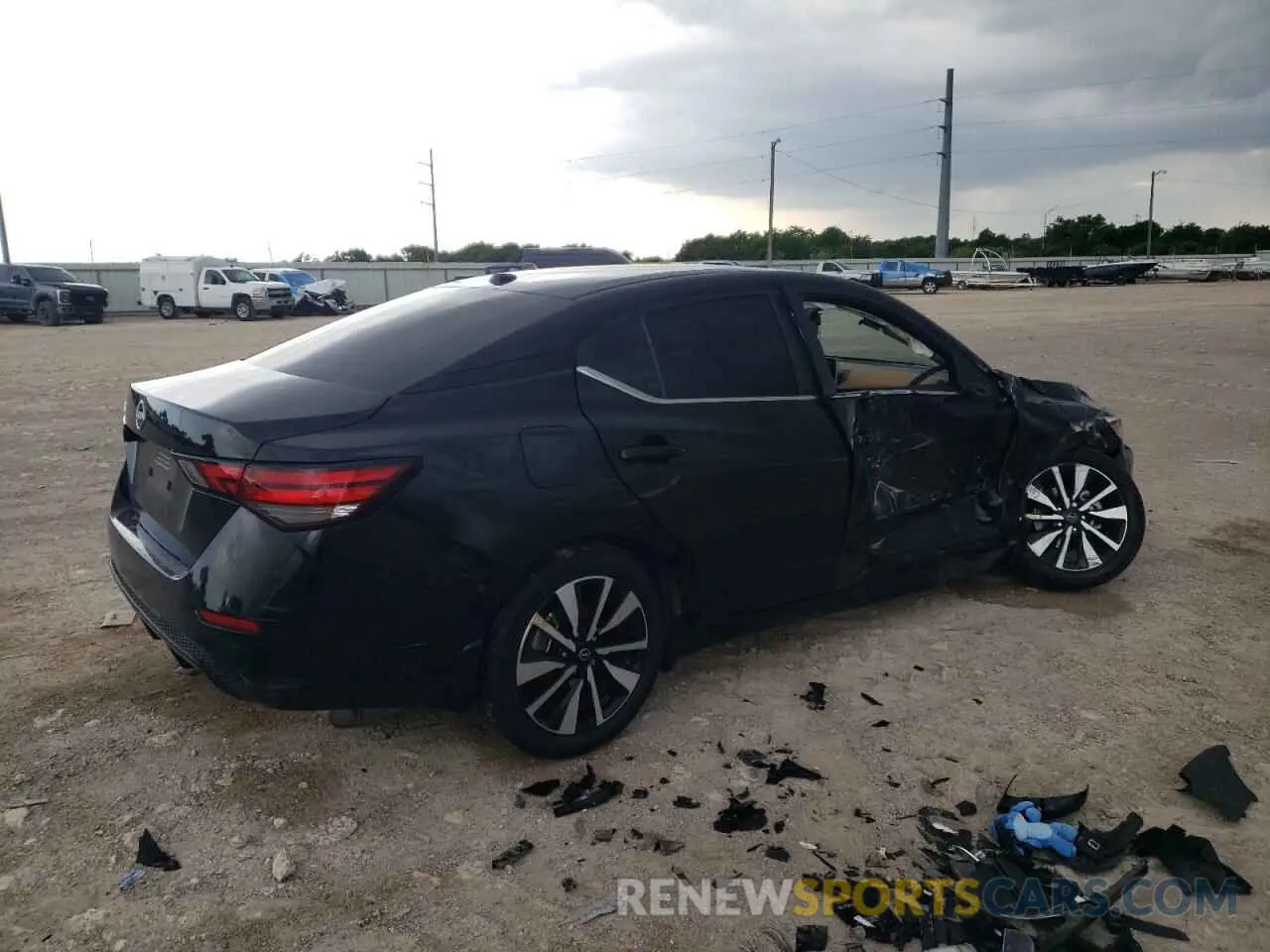 3 Photograph of a damaged car 3N1AB8CVXSY223422 NISSAN SENTRA 2025
