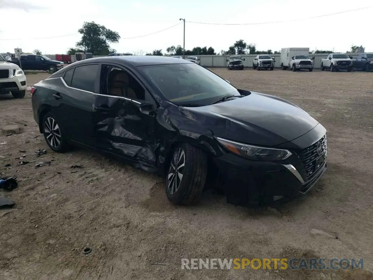 4 Photograph of a damaged car 3N1AB8CVXSY223422 NISSAN SENTRA 2025