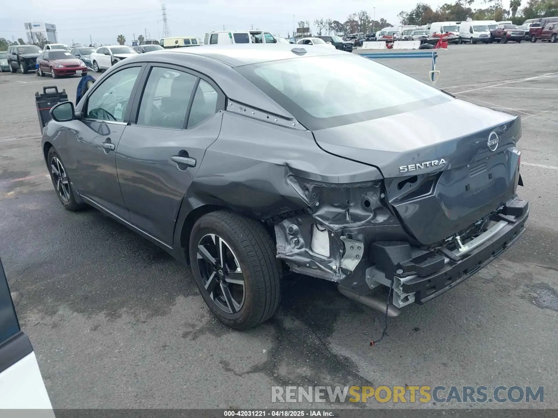 3 Фотография поврежденного автомобиля 3N1AB8CVXSY227647 NISSAN SENTRA 2025