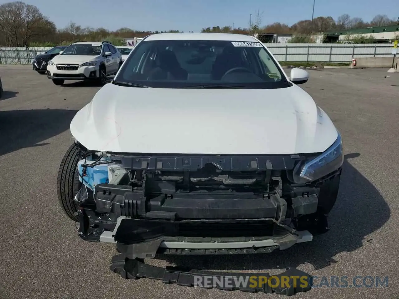 5 Photograph of a damaged car 3N1AB8CVXSY301987 NISSAN SENTRA 2025