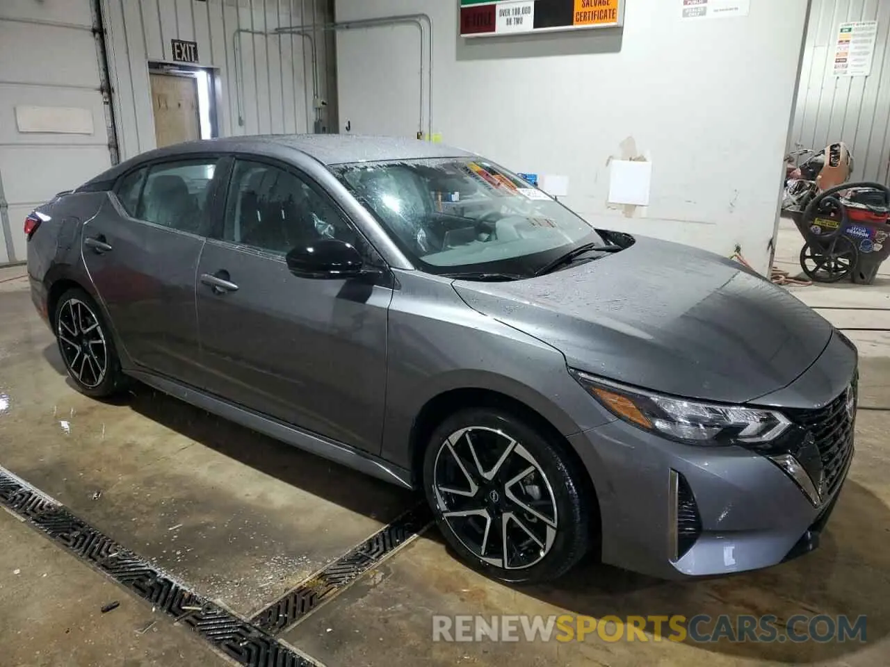 4 Photograph of a damaged car 3N1AB8DV1SY211402 NISSAN SENTRA 2025
