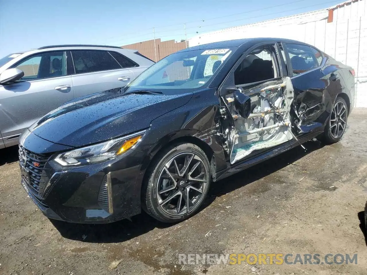 1 Photograph of a damaged car 3N1AB8DV1SY299531 NISSAN SENTRA 2025