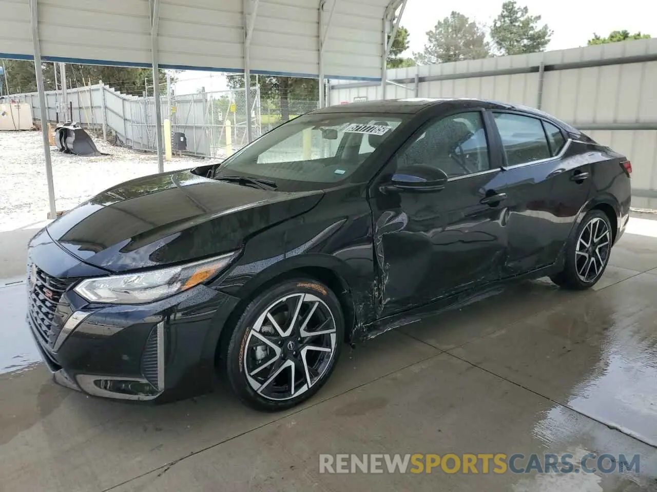 1 Photograph of a damaged car 3N1AB8DV1SY313850 NISSAN SENTRA 2025