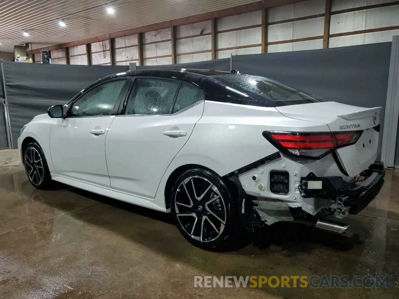 2 Photograph of a damaged car 3N1AB8DV2SY288165 NISSAN SENTRA 2025
