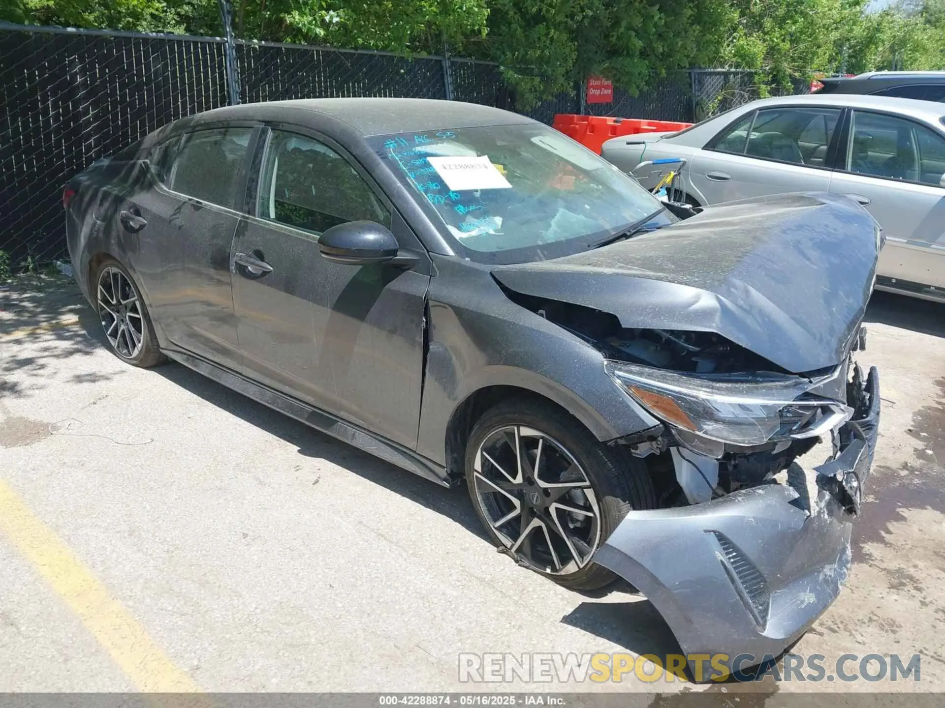 1 Photograph of a damaged car 3N1AB8DV3SY311887 NISSAN SENTRA 2025