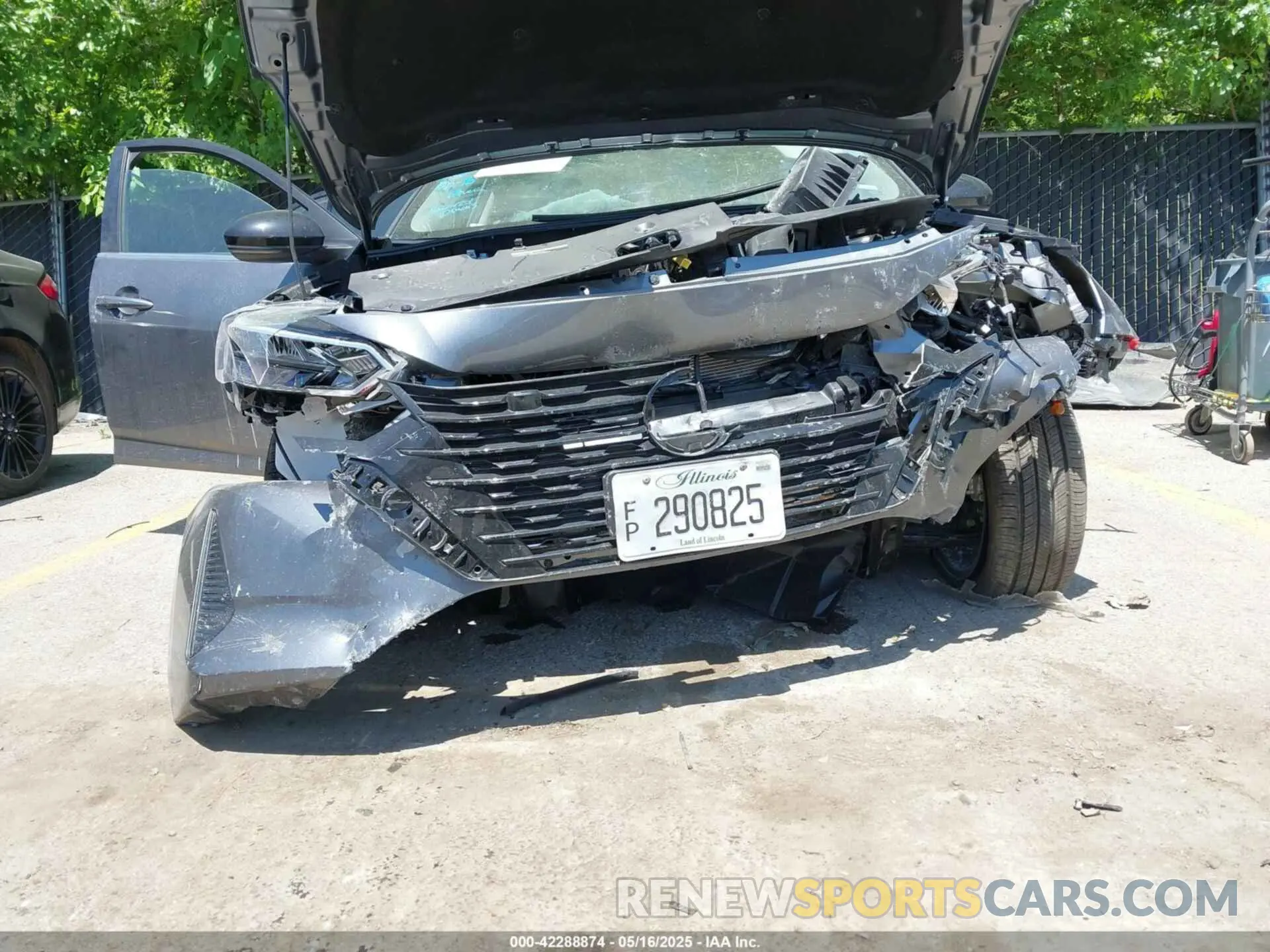6 Photograph of a damaged car 3N1AB8DV3SY311887 NISSAN SENTRA 2025