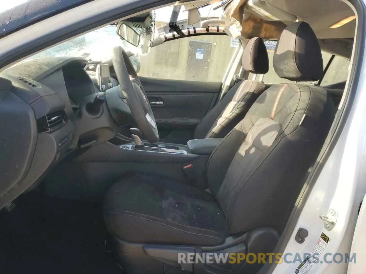 7 Photograph of a damaged car 3N1AB8DV4SY280083 NISSAN SENTRA 2025