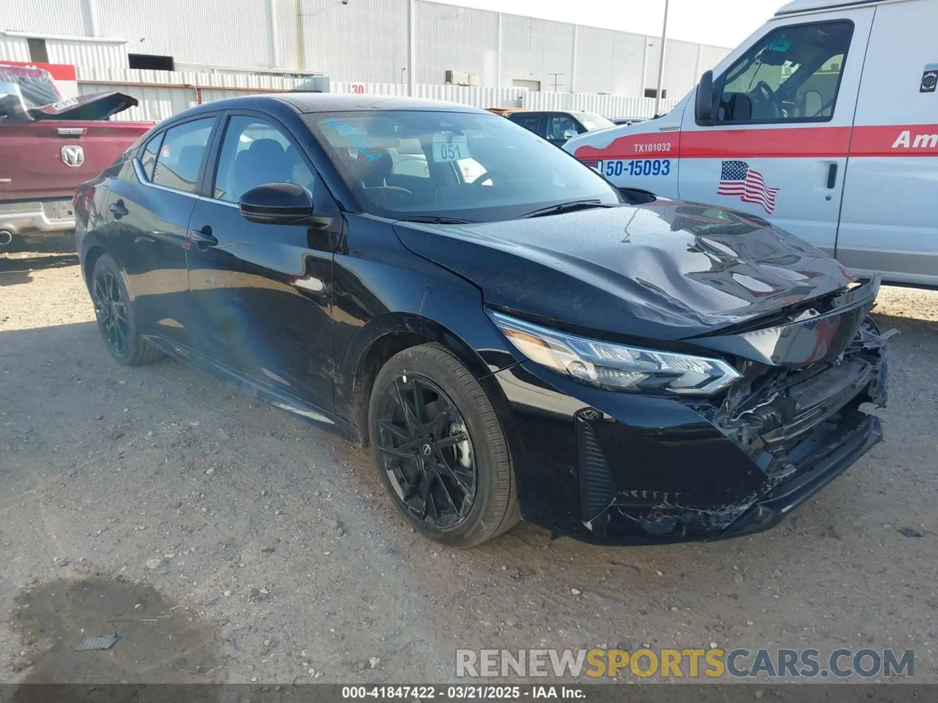 1 Фотография поврежденного автомобиля 3N1AB8DV5SY294705 NISSAN SENTRA 2025