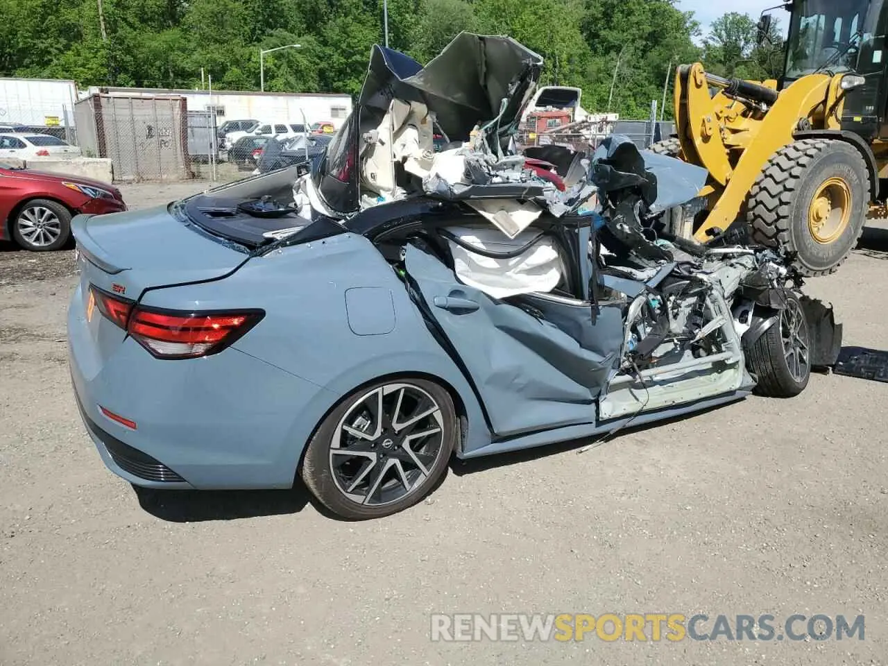 3 Photograph of a damaged car 3N1AB8DV6SY265181 NISSAN SENTRA 2025