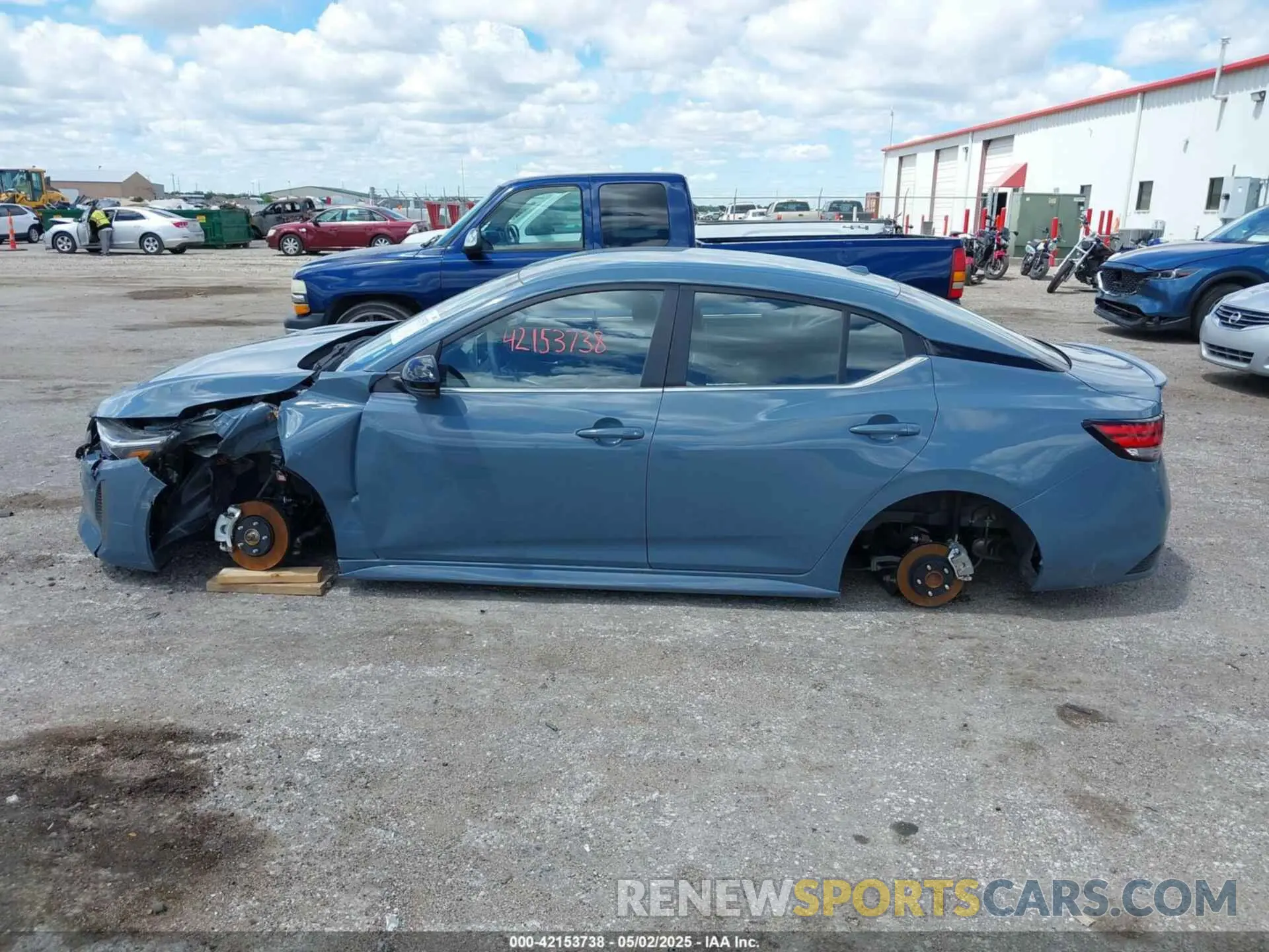 13 Photograph of a damaged car 3N1AB8DV7SY270972 NISSAN SENTRA 2025