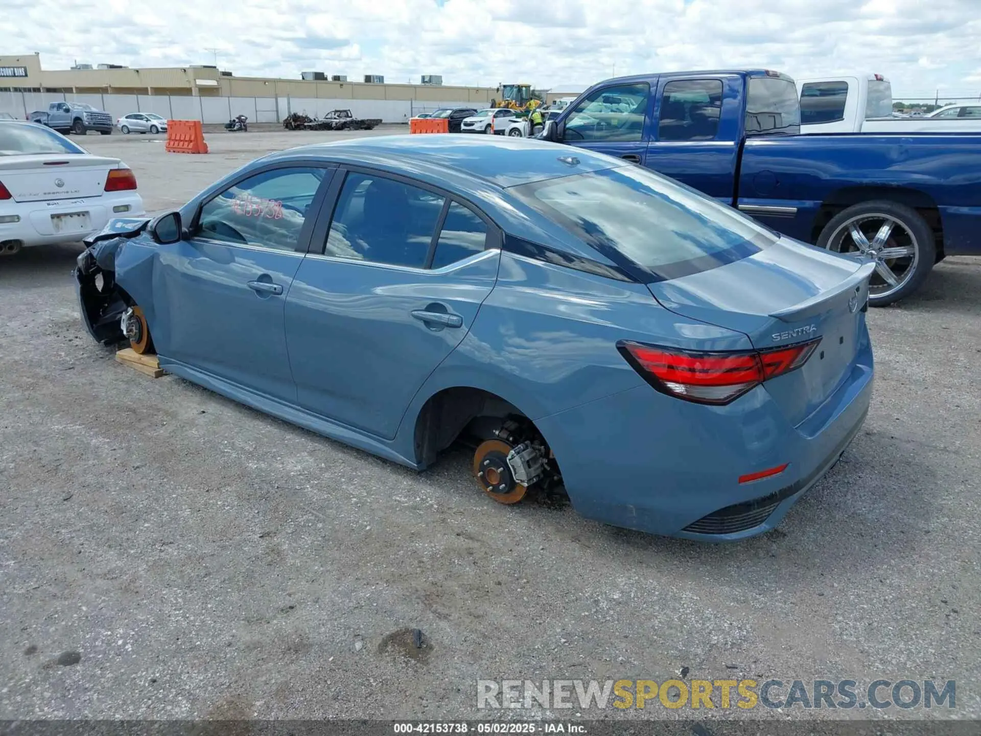3 Photograph of a damaged car 3N1AB8DV7SY270972 NISSAN SENTRA 2025