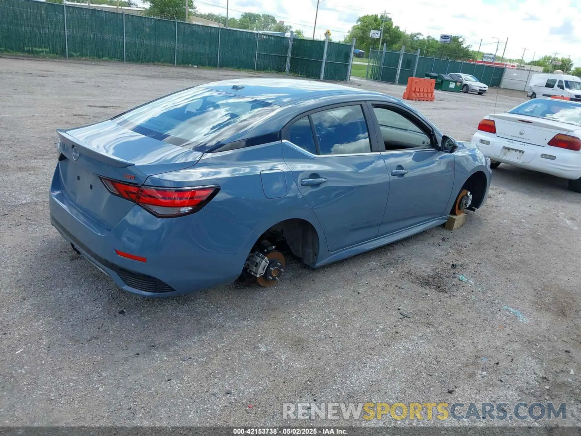 4 Photograph of a damaged car 3N1AB8DV7SY270972 NISSAN SENTRA 2025