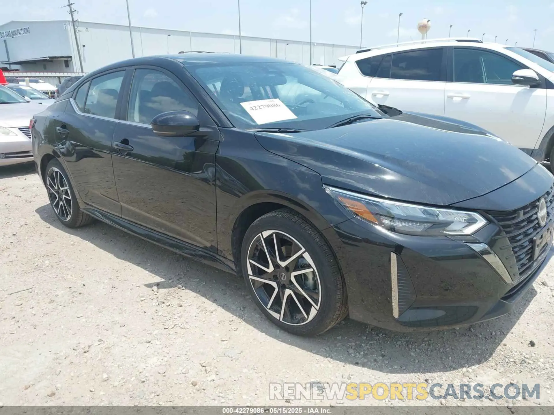 1 Photograph of a damaged car 3N1AB8DV7SY306952 NISSAN SENTRA 2025