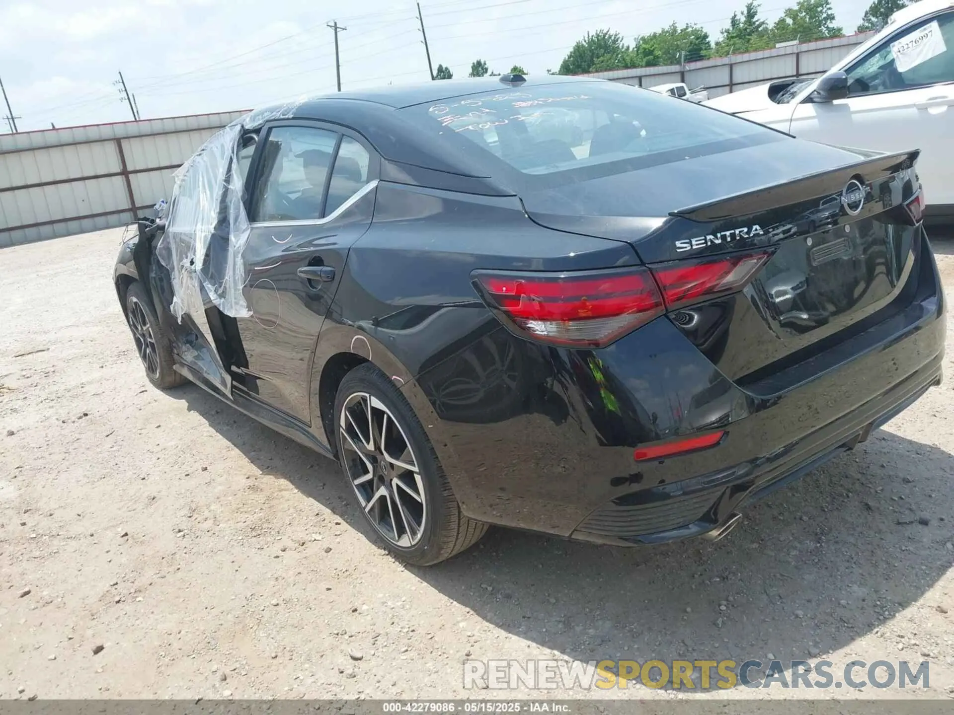 3 Photograph of a damaged car 3N1AB8DV7SY306952 NISSAN SENTRA 2025
