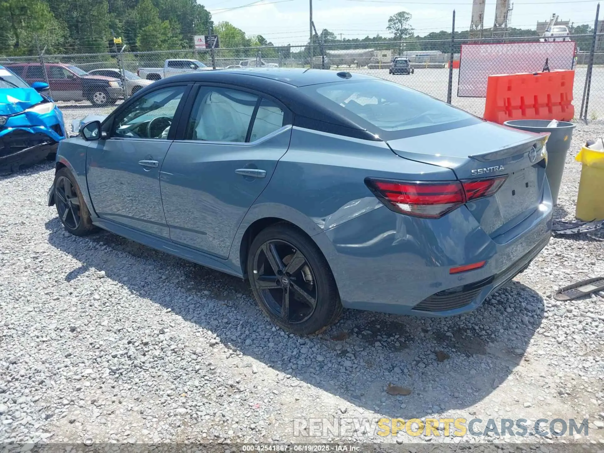 3 Photograph of a damaged car 3N1AB8DV8SY282824 NISSAN SENTRA 2025