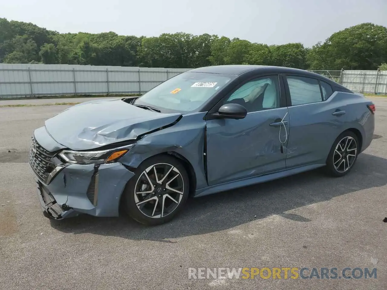 1 Photograph of a damaged car 3N1AB8DV9SY243062 NISSAN SENTRA 2025