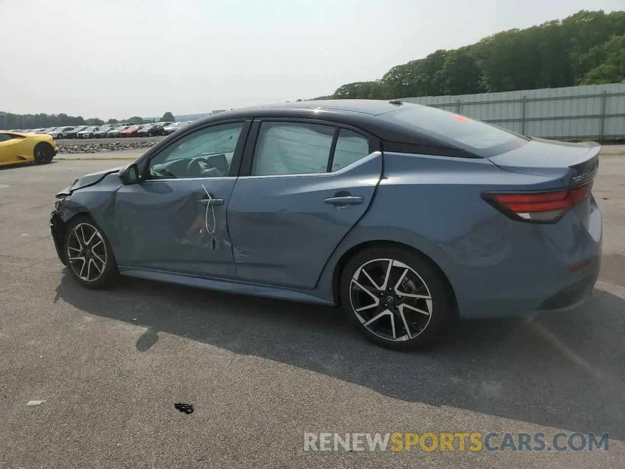 2 Photograph of a damaged car 3N1AB8DV9SY243062 NISSAN SENTRA 2025