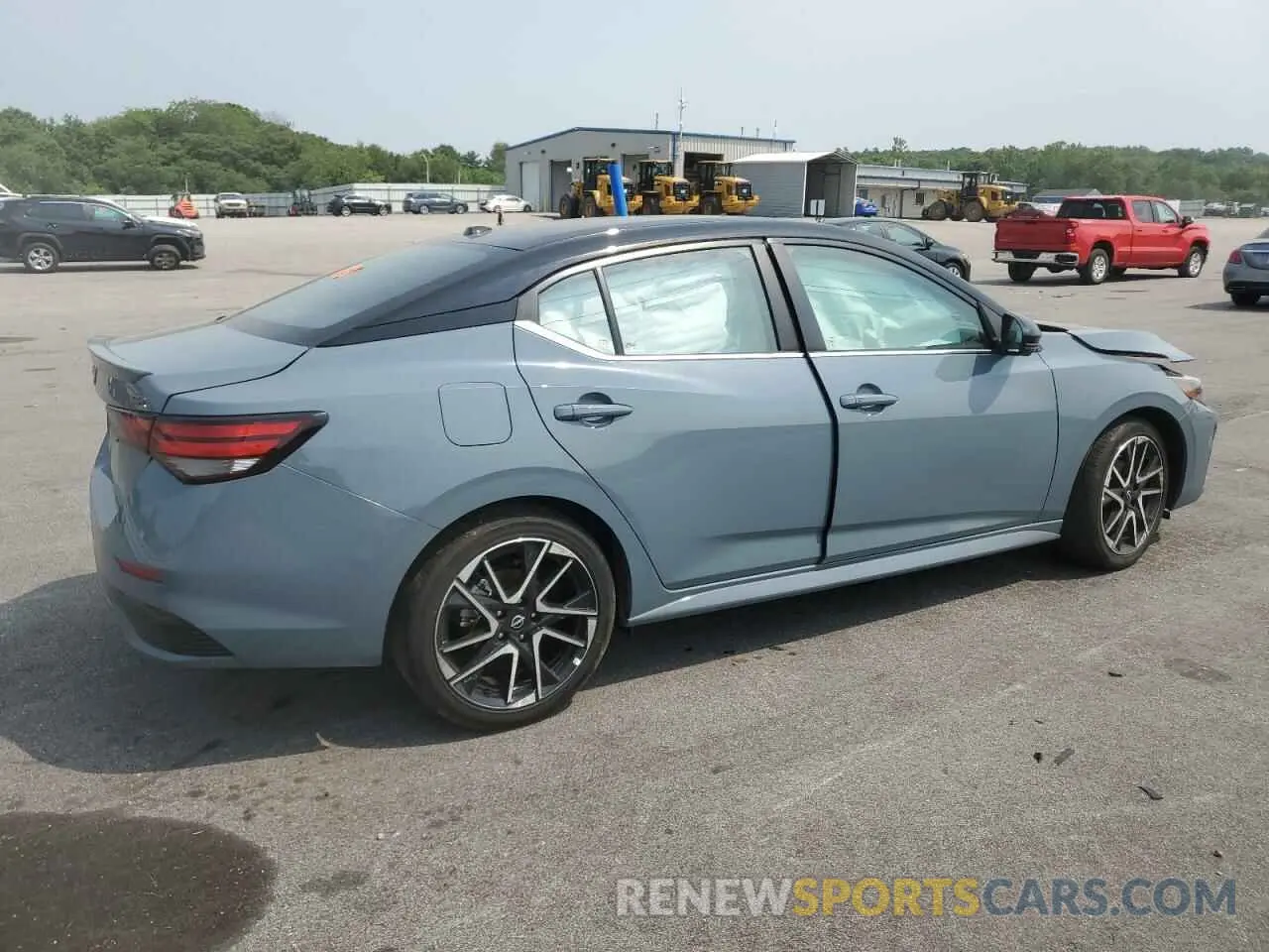 3 Photograph of a damaged car 3N1AB8DV9SY243062 NISSAN SENTRA 2025