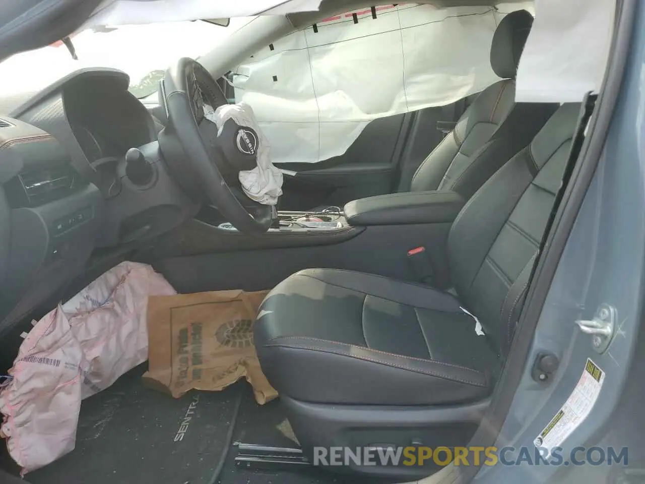 7 Photograph of a damaged car 3N1AB8DV9SY243062 NISSAN SENTRA 2025