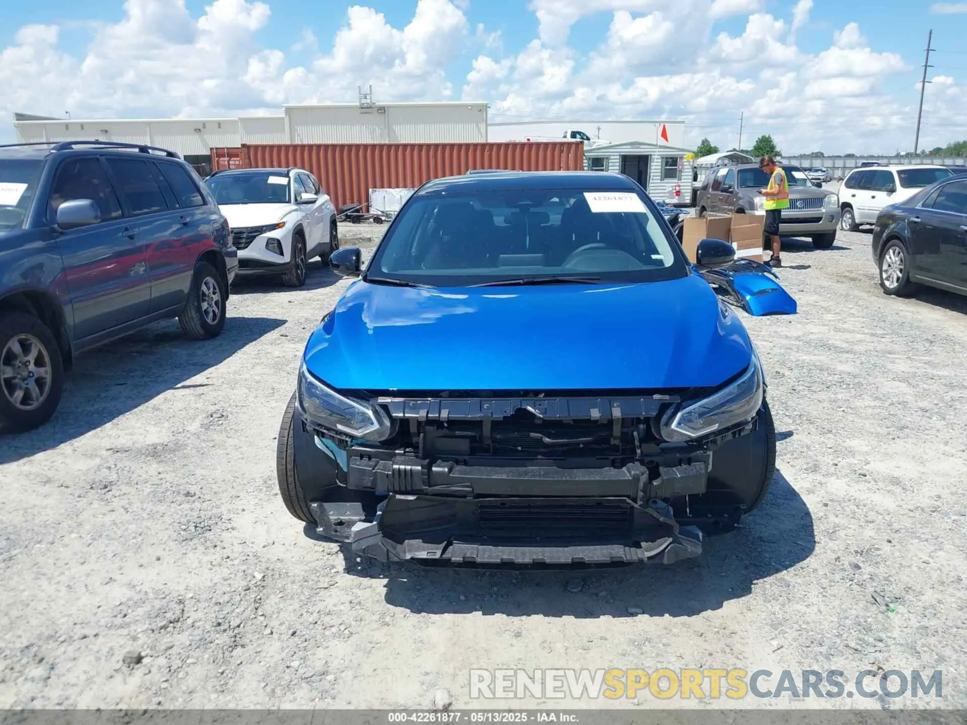 13 Photograph of a damaged car 3N1AB8DV9SY284677 NISSAN SENTRA 2025
