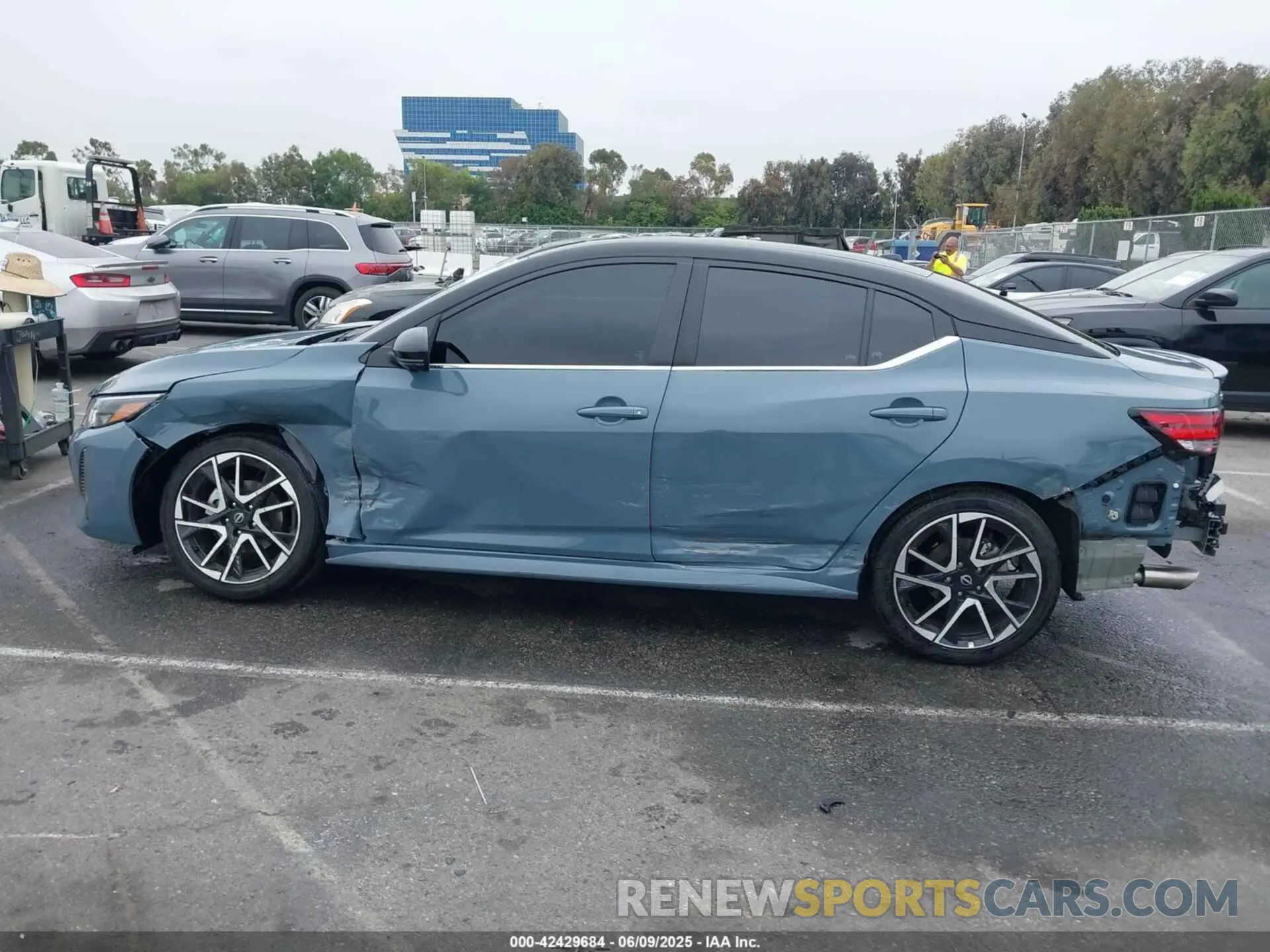 15 Photograph of a damaged car 3N1AB8DVXSY233950 NISSAN SENTRA 2025