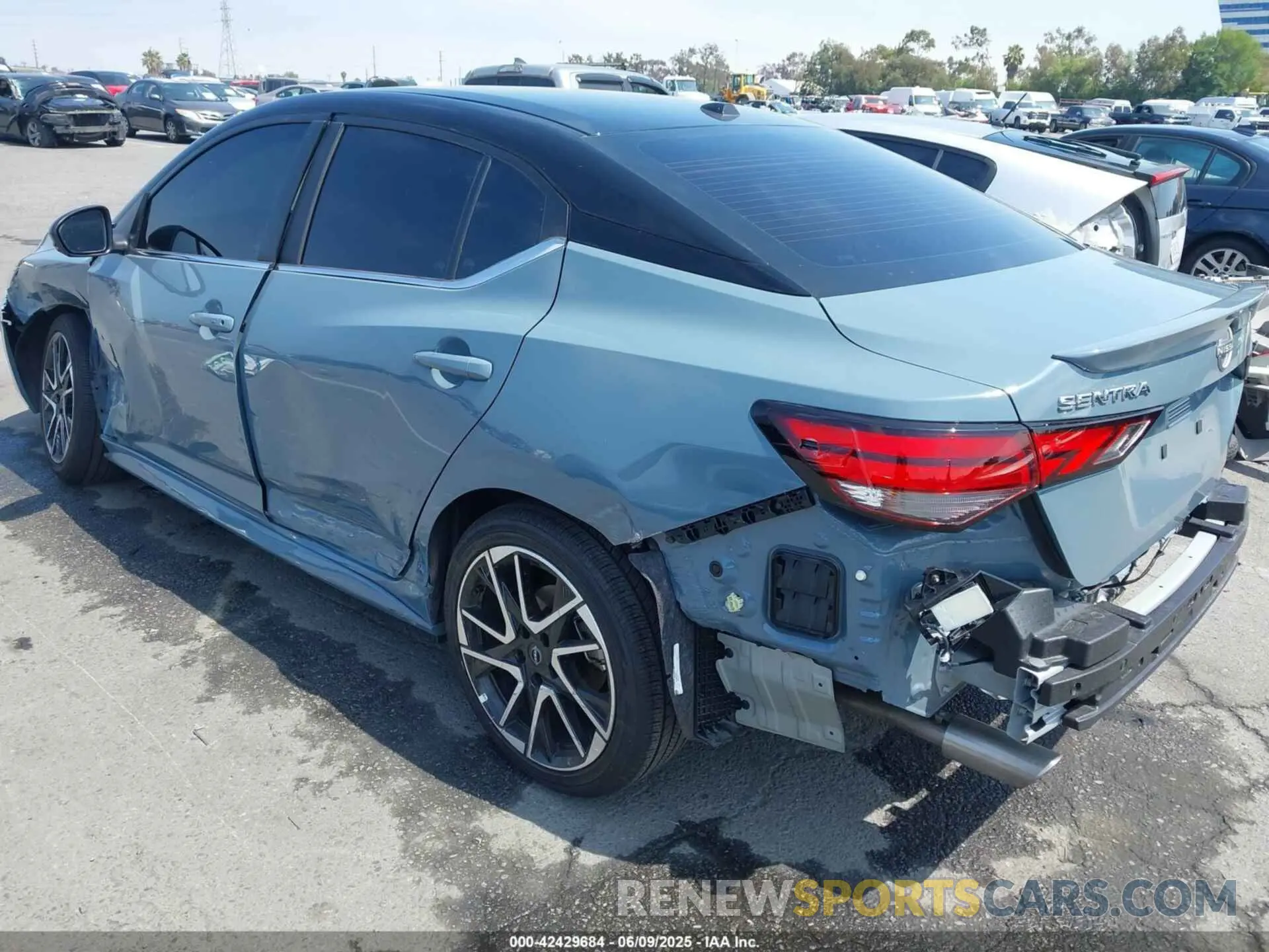 3 Photograph of a damaged car 3N1AB8DVXSY233950 NISSAN SENTRA 2025