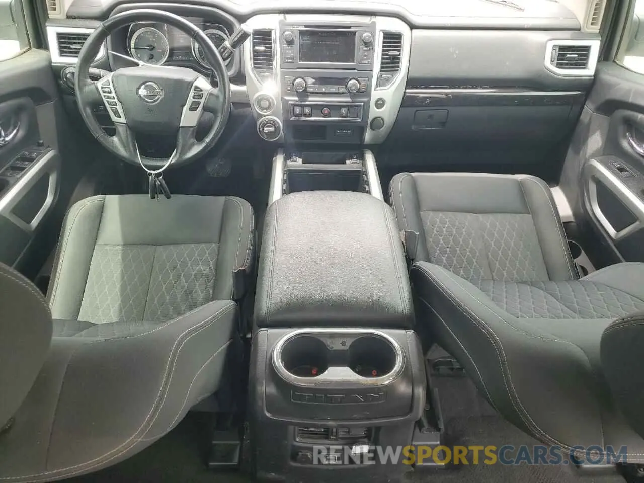 8 Photograph of a damaged car 1N6AA1E50KN502974 NISSAN TITAN 2019
