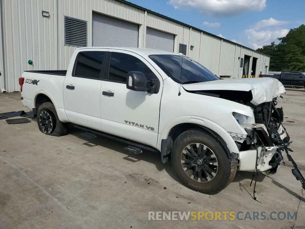 4 Photograph of a damaged car 1N6AA1E51KN526104 NISSAN TITAN 2019