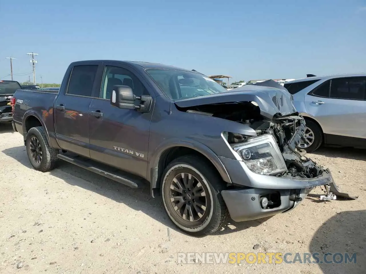 4 Фотография поврежденного автомобиля 1N6AA1E52KN526158 NISSAN TITAN 2019
