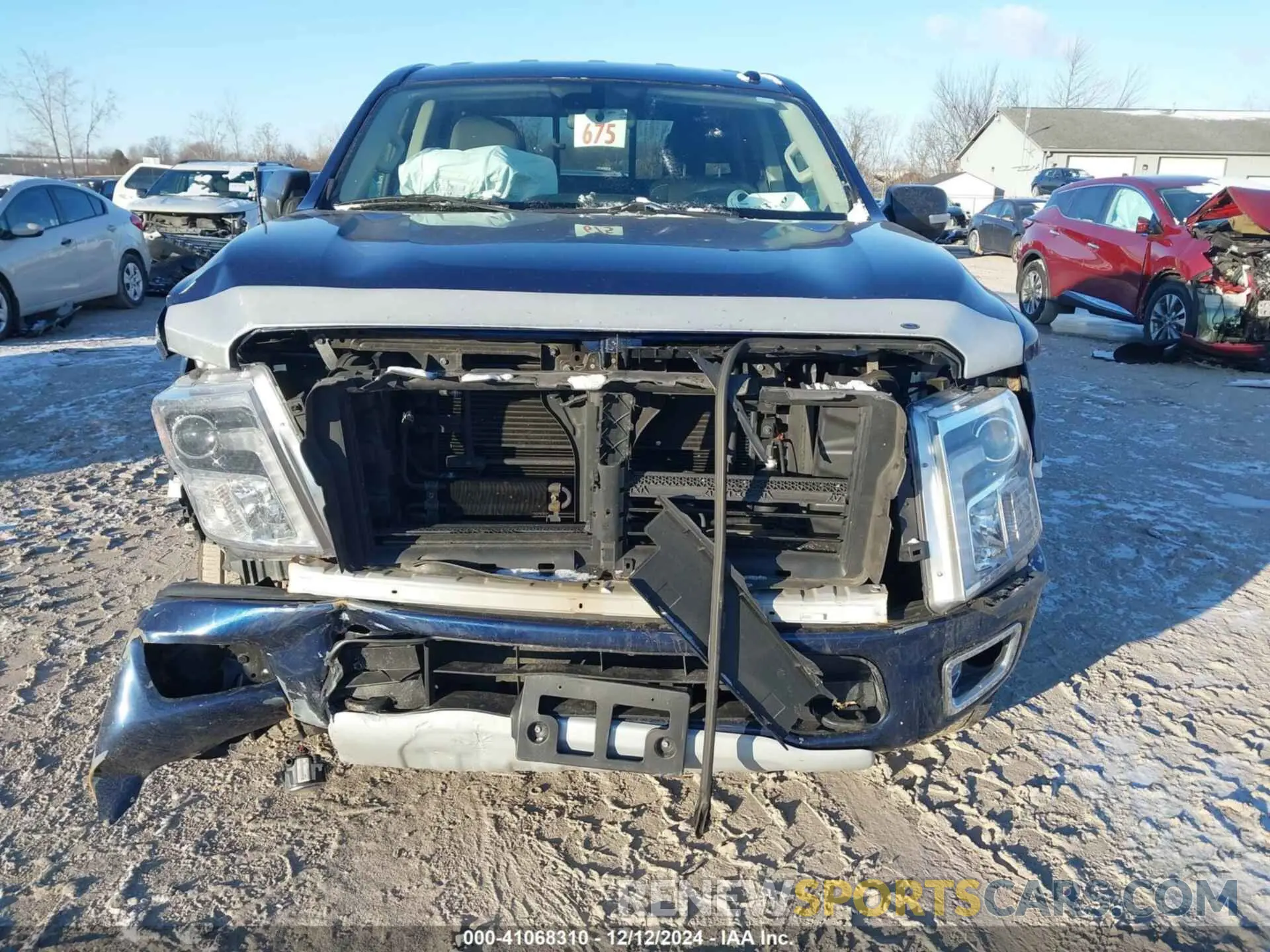 12 Фотография поврежденного автомобиля 1N6AA1E54KN516554 NISSAN TITAN 2019